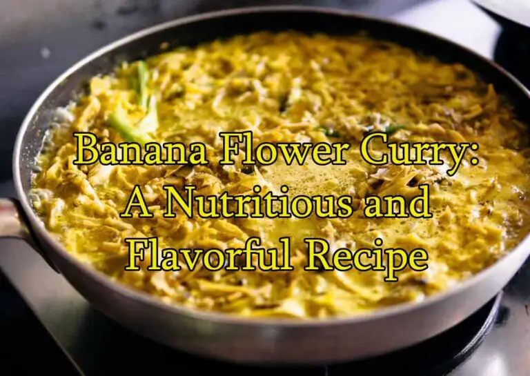 Banana Flower Curry